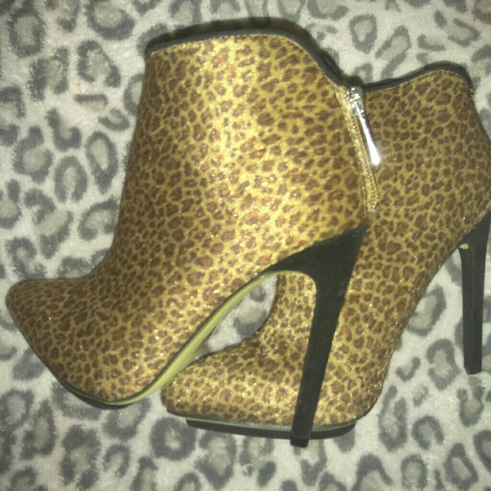Leopard booties - Picture 2 of 2